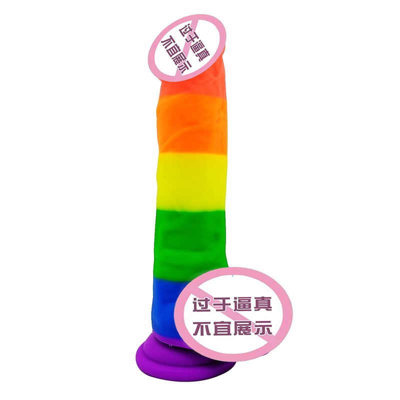 806 Rainbow Penis Aumentar